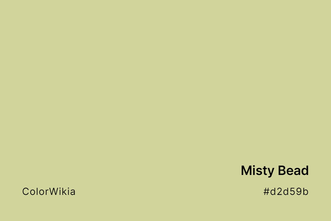 misty bead color d2d59b