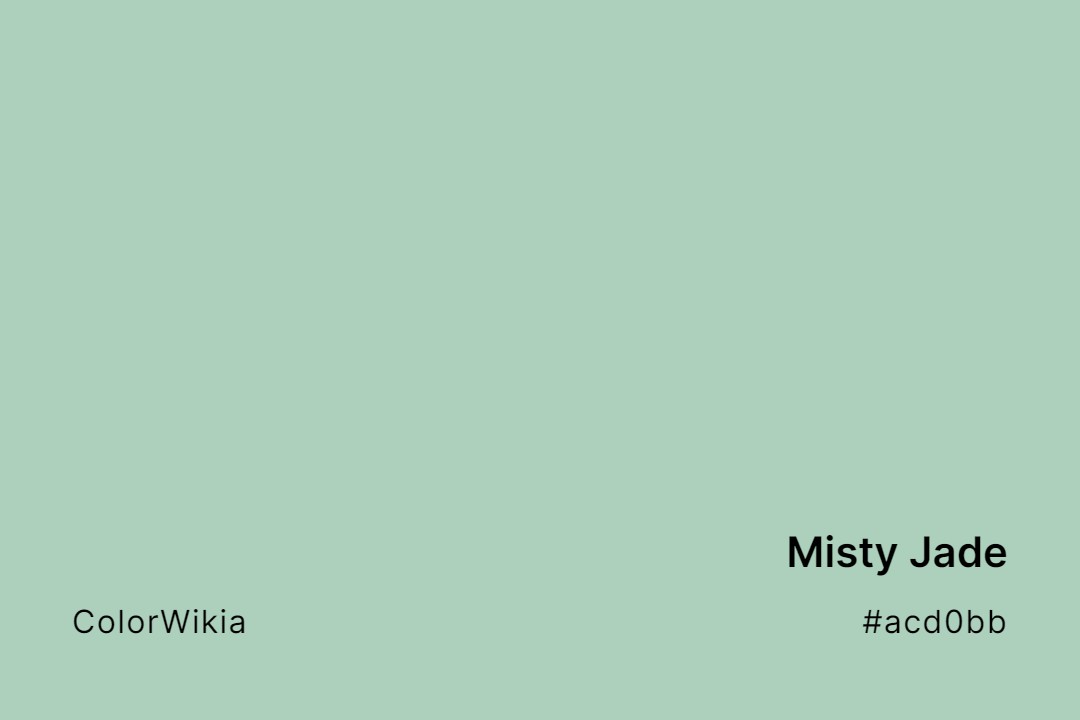 misty jade color acd0bb