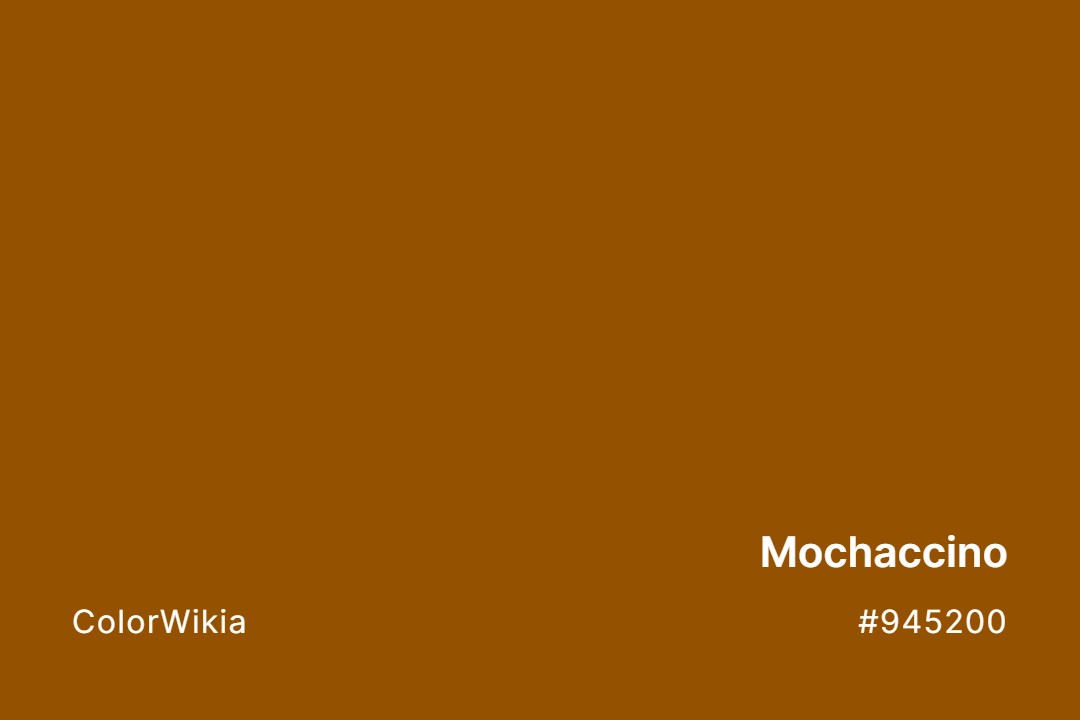 Mochaccino Color – #945200: Codes and Complete Breakdown