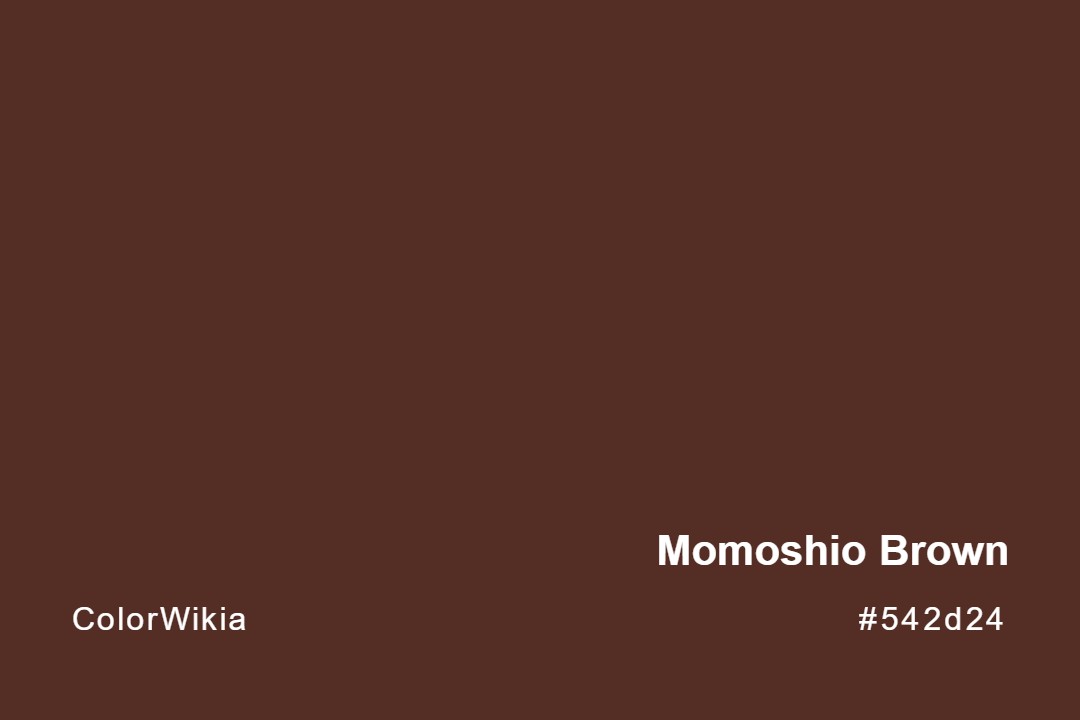 Momoshio Brown Color – #542d24: Codes and Complete Breakdown