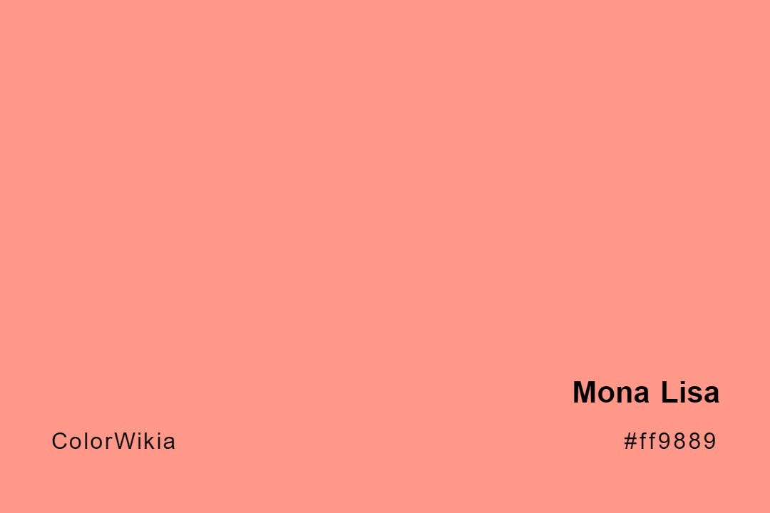 Mona Lisa Color – #ff9889: Codes and Complete Breakdown