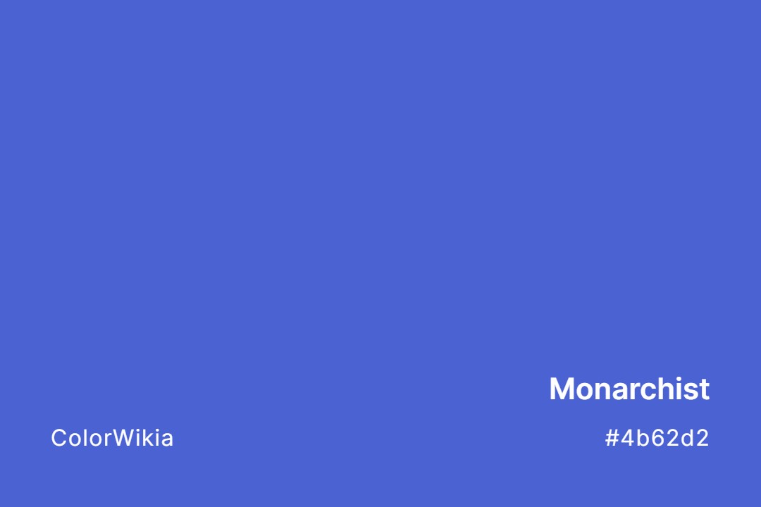 Monarchist Color – #4b62d2: Codes and Complete Breakdown