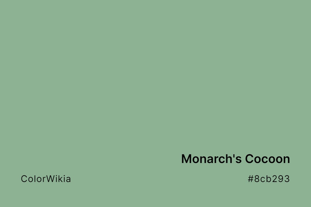 Monarch’s Cocoon Color – #8cb293: Codes and Complete Breakdown