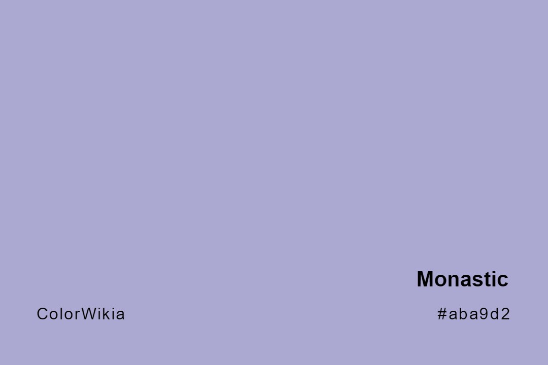 Monastic Color – #aba9d2: Codes and Complete Breakdown