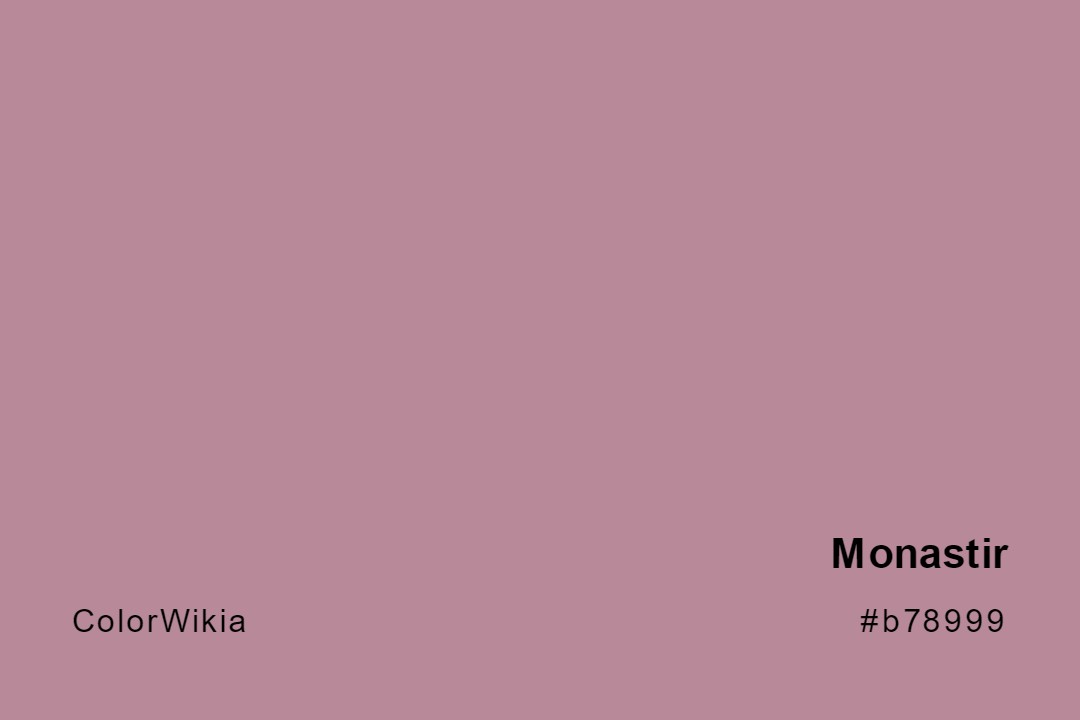 Monastir Color – #b78999: Codes and Complete Breakdown
