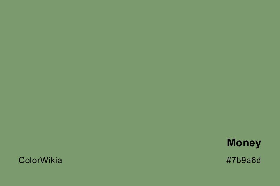 money color 7b9a6d