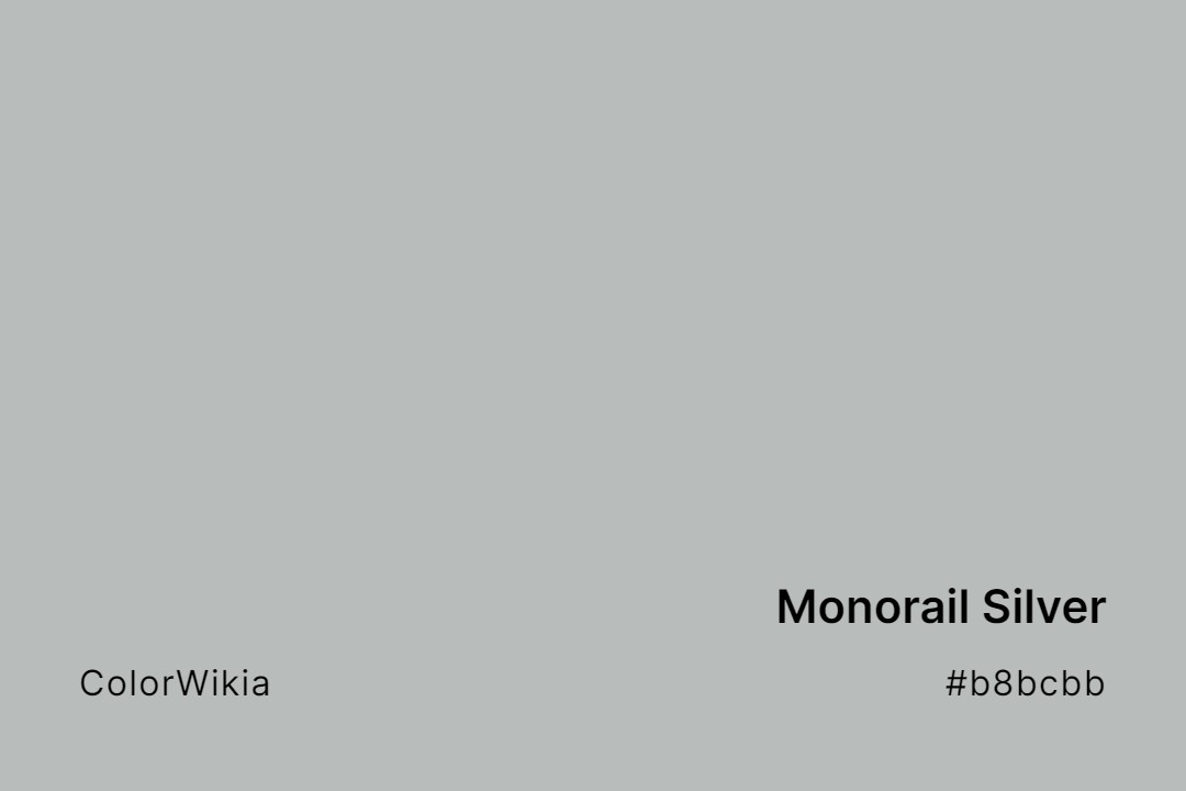 Monorail Silver Color – #b8bcbb: Codes and Complete Breakdown