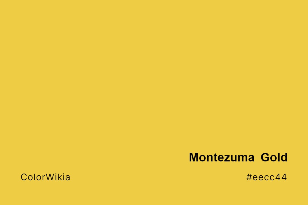 Montezuma Gold Color – #eecc44: Codes and Complete Breakdown