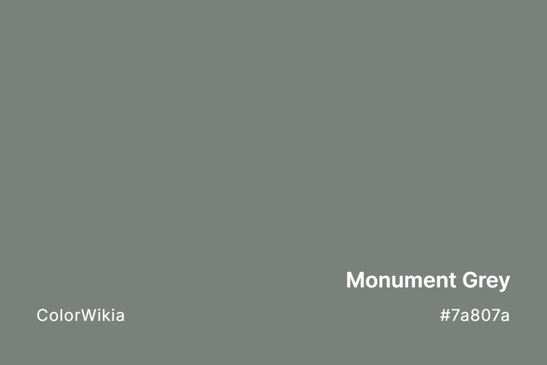 monument grey color 7a807a