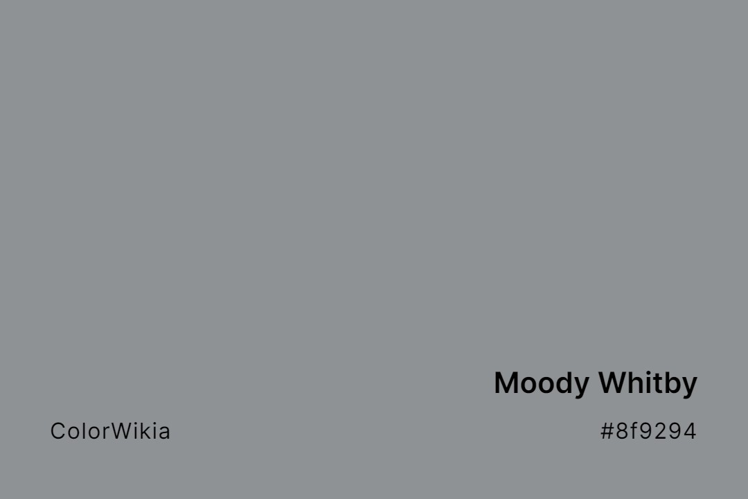 moody whitby color 8f9294