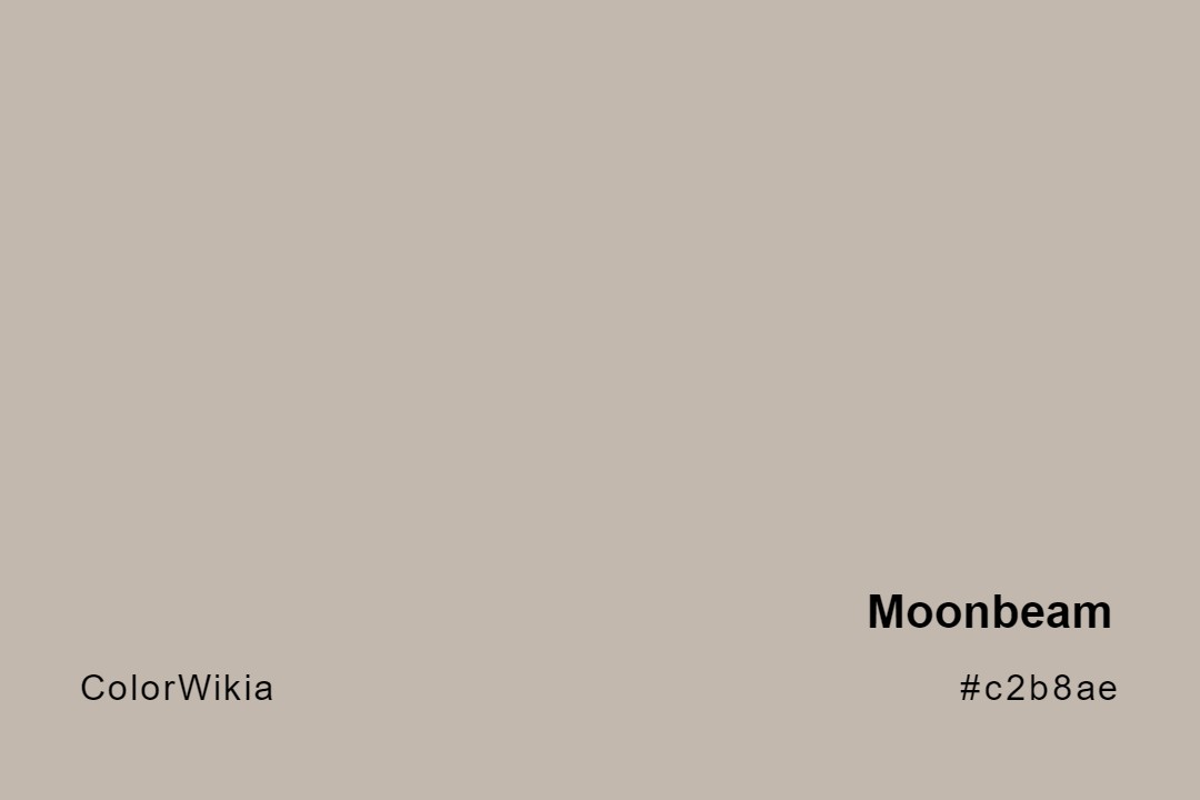 Moonbeam Color – #c2b8ae: Codes and Complete Breakdown