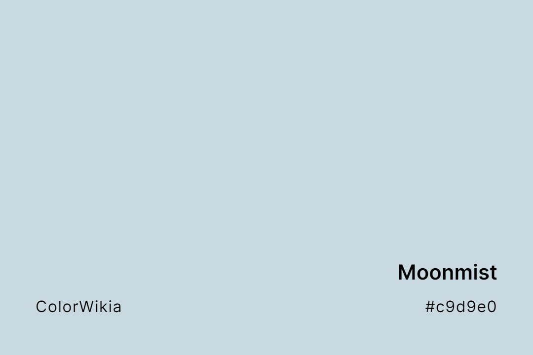 Moonmist Color – #c9d9e0: Codes and Complete Breakdown