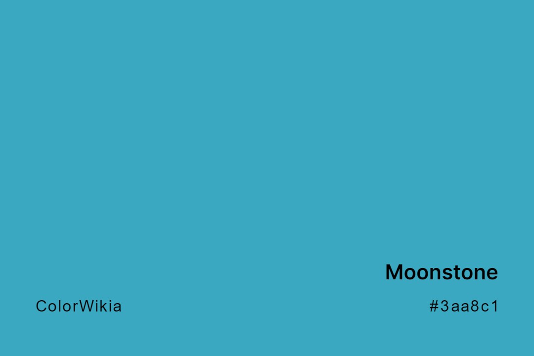 moonstone color 3aa8c1
