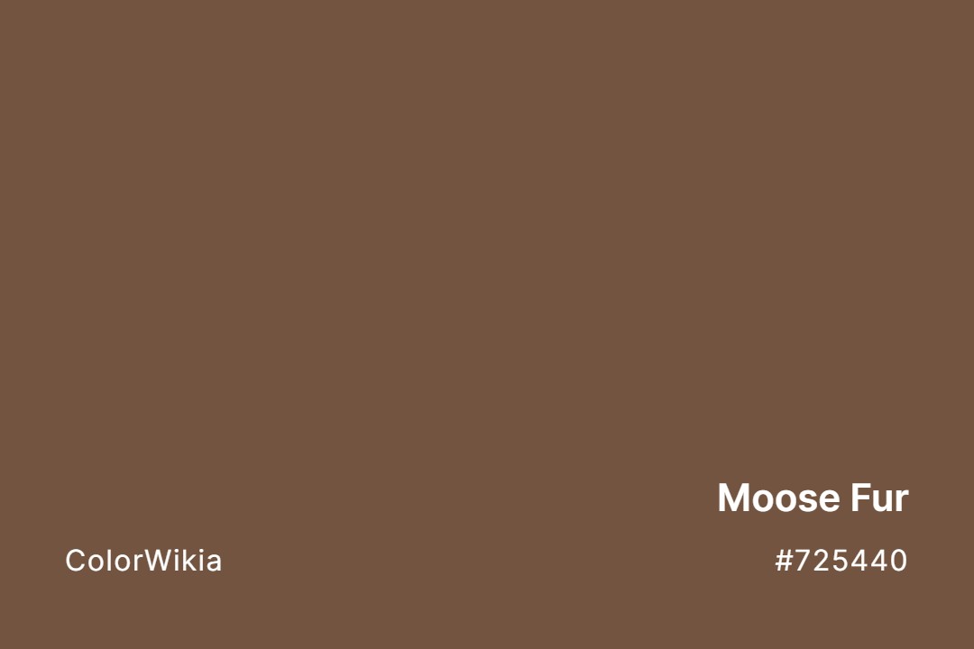 moose fur color 725440