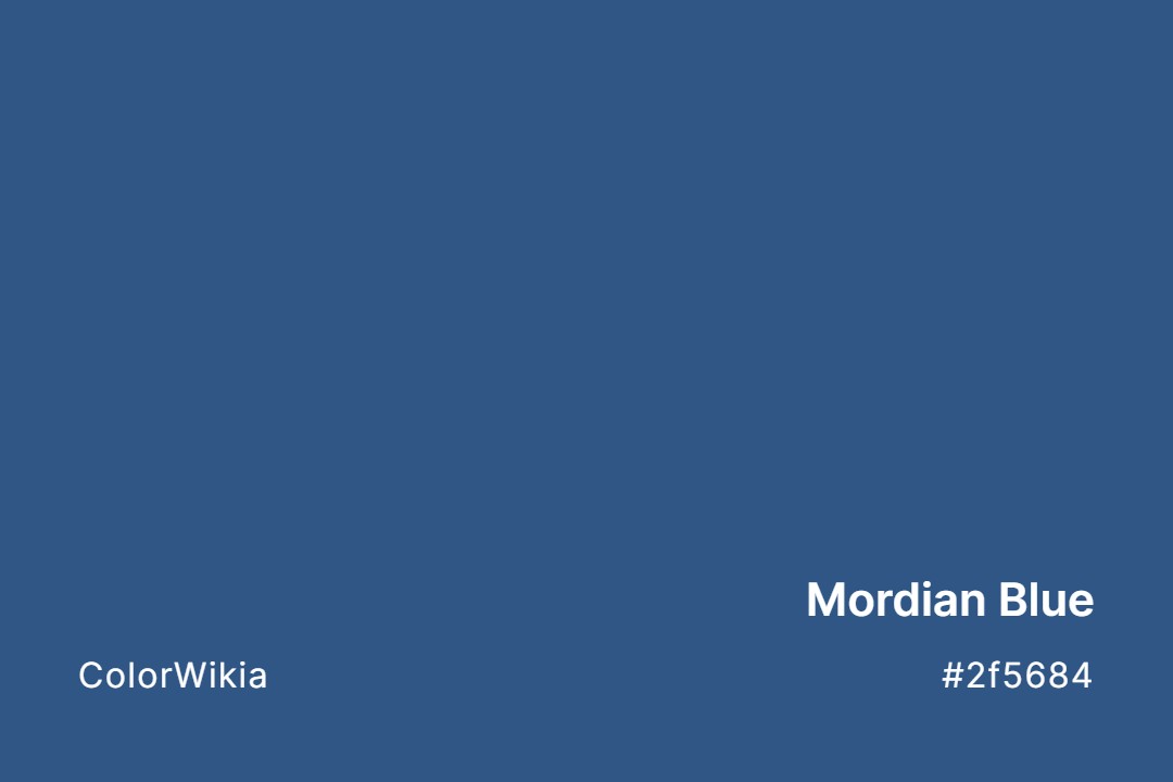 Mordian Blue Color – #2f5684: Codes and Complete Breakdown