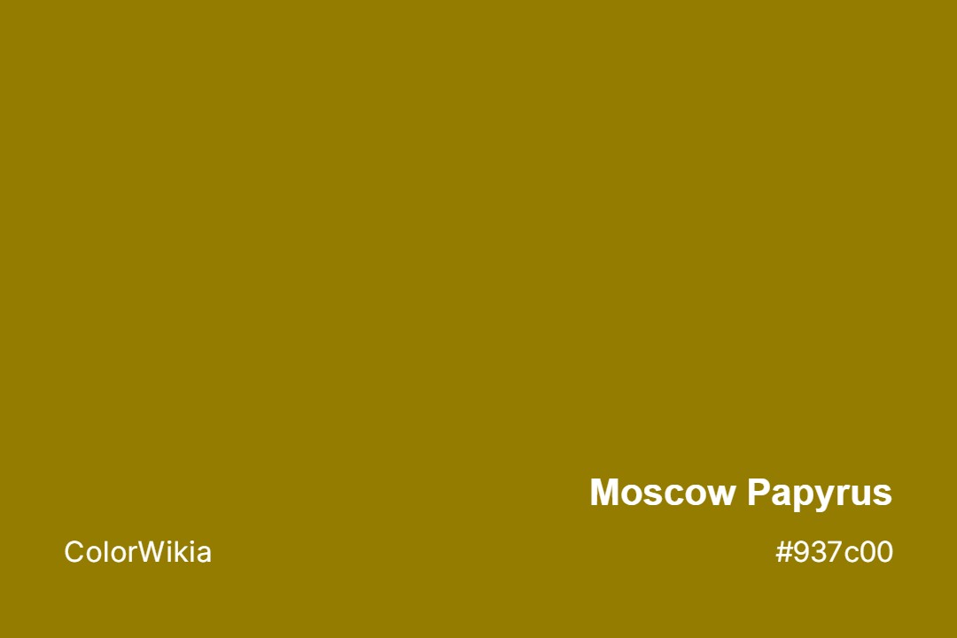 moscow papyrus color 937c00
