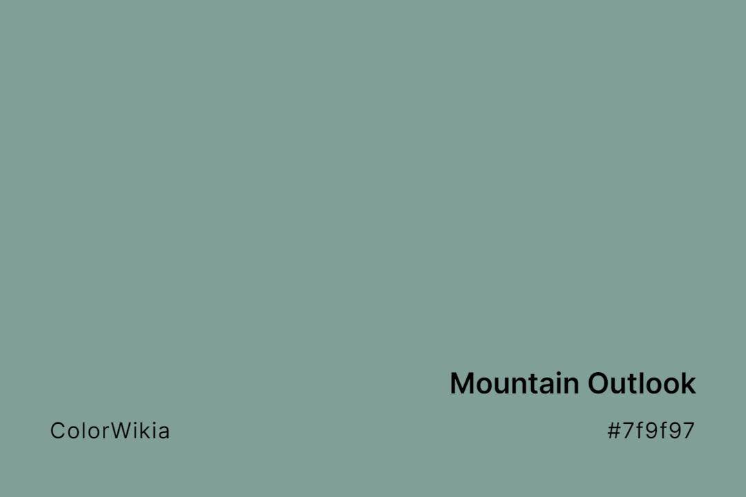 mountain outlook color 7f9f97
