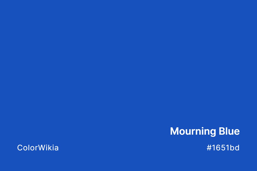 mourning blue color 1651bd