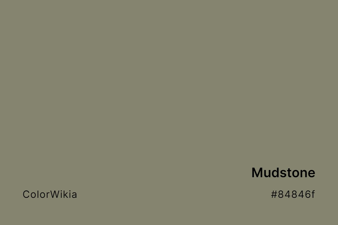 Mudstone Color – #84846f: Codes and Complete Breakdown