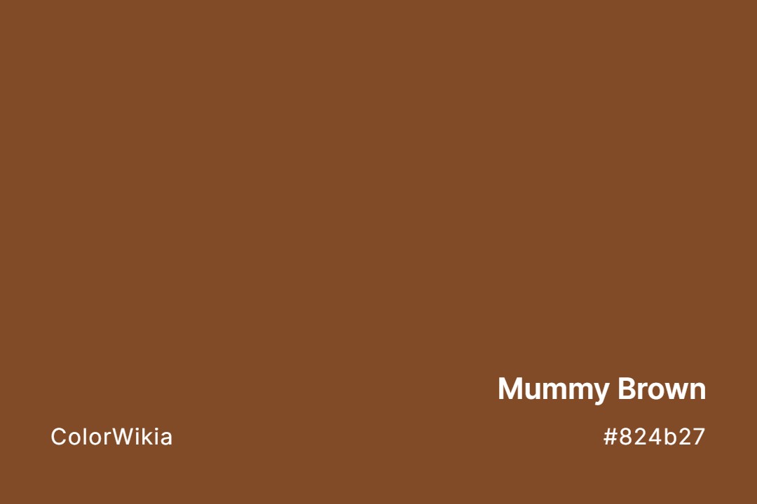 Mummy Brown Color – #824b27: Codes and Complete Breakdown