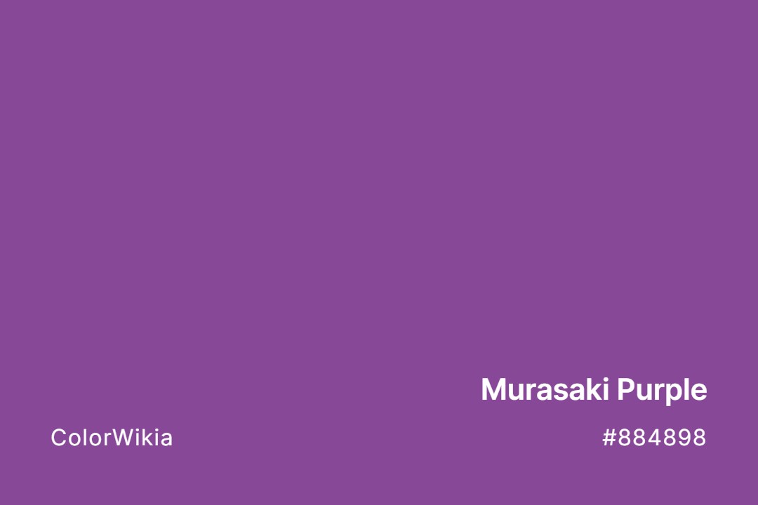 Murasaki Purple Color – #884898: Codes and Complete Breakdown