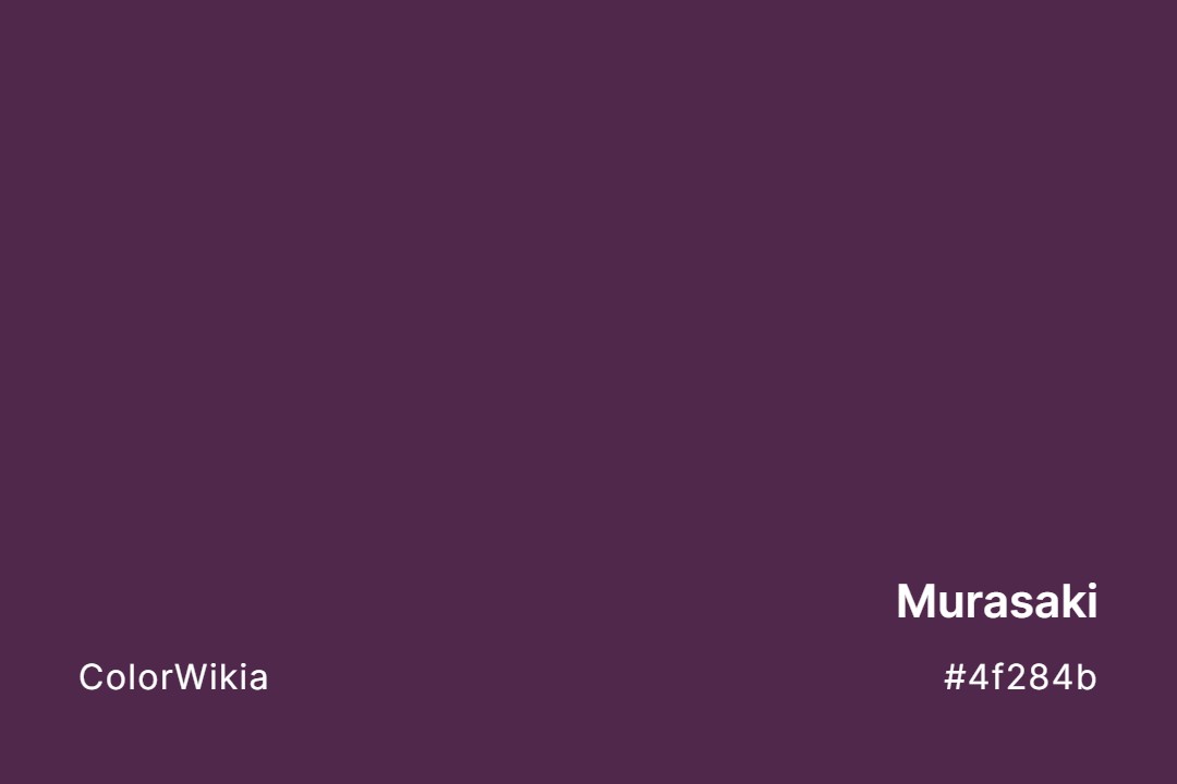 Murasaki Color – #4f284b: Codes and Complete Breakdown