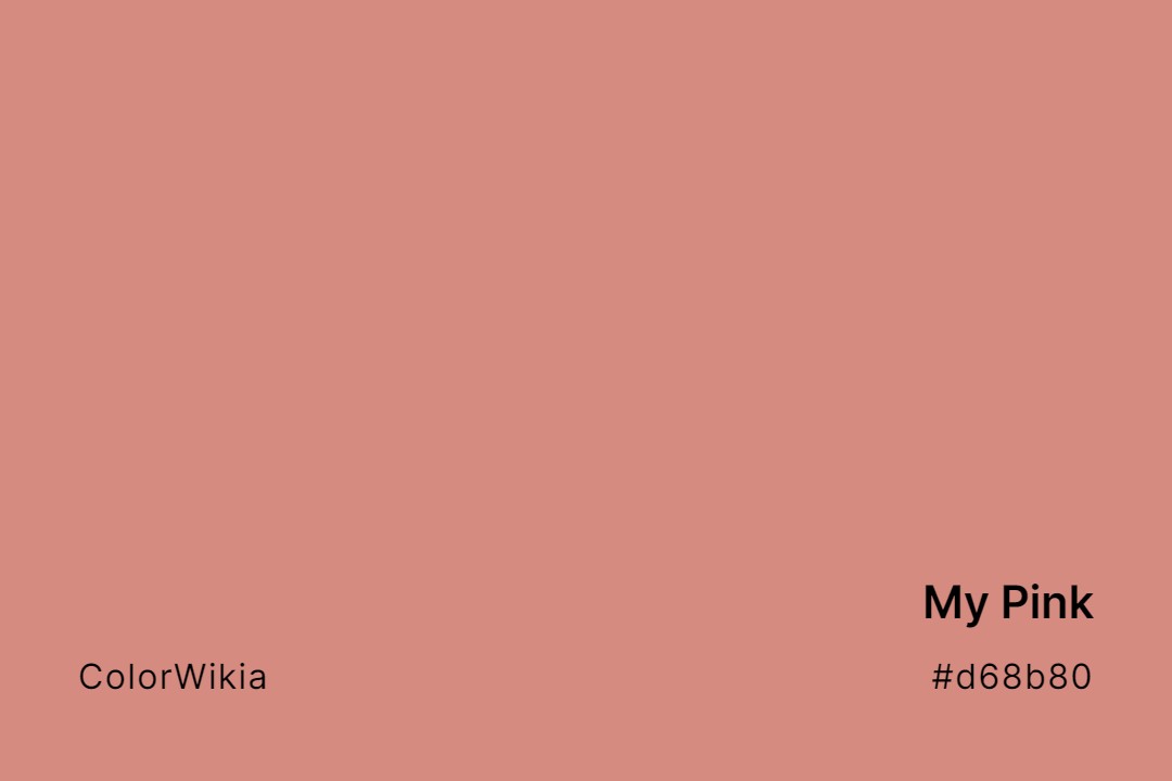 My Pink Color – #d68b80: Codes and Complete Breakdown