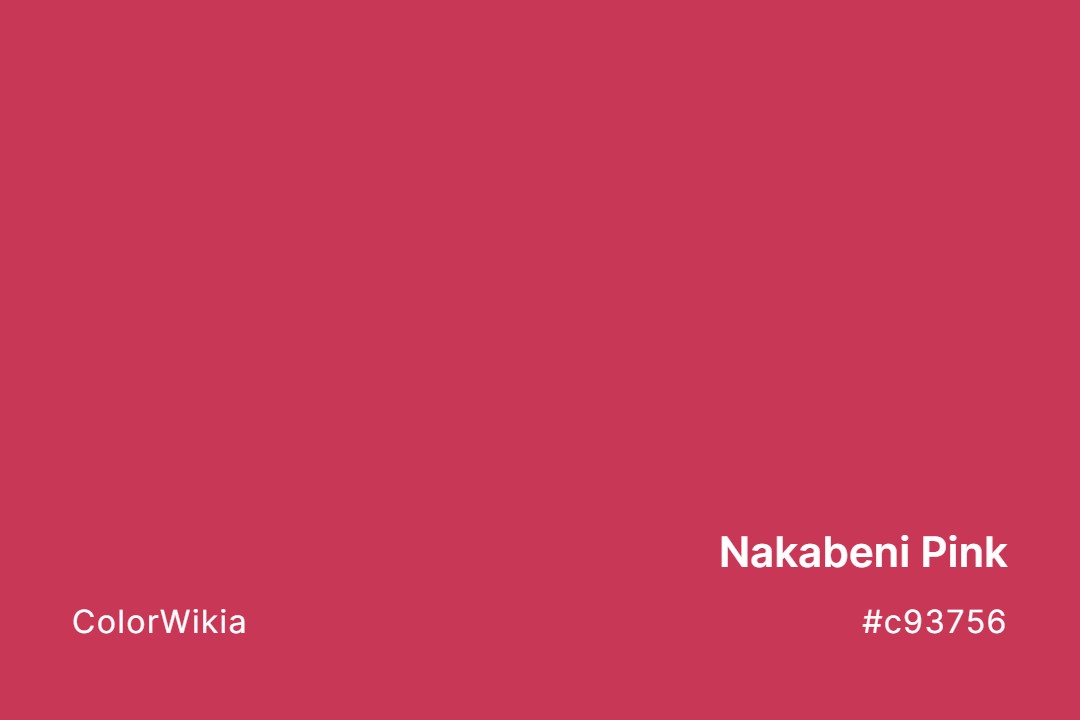 Nakabeni Pink Color – #c93756: Codes and Complete Breakdown