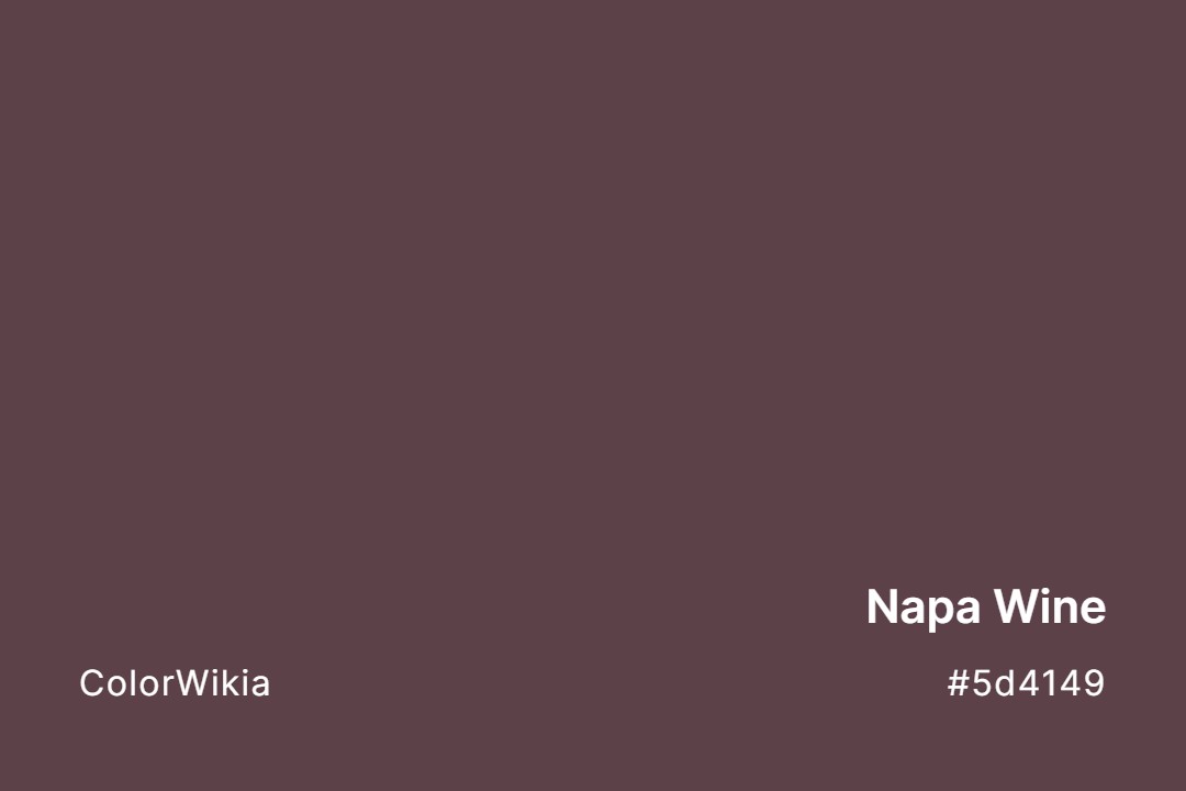 napa wine color 5d4149