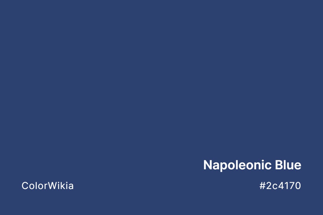 Napoleonic Blue Color – #2c4170: Codes and Complete Breakdown
