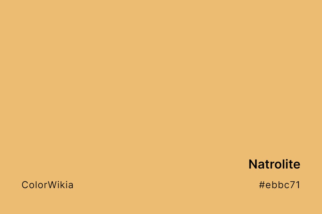 Natrolite Color – #ebbc71: Codes and Complete Breakdown