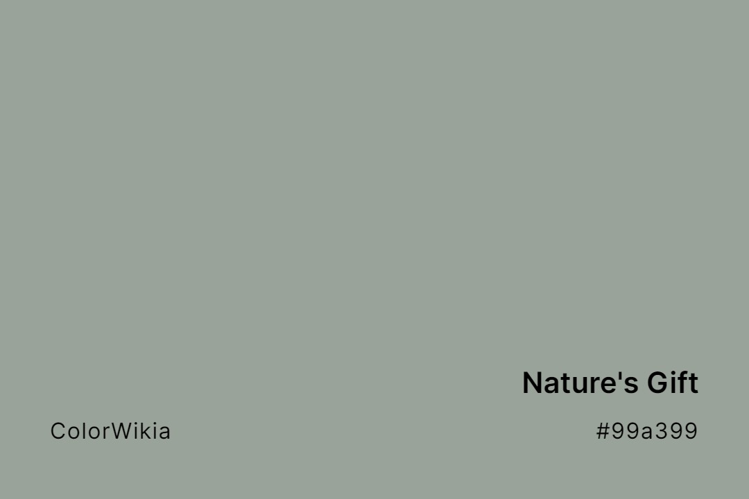 natures gift color 99a399