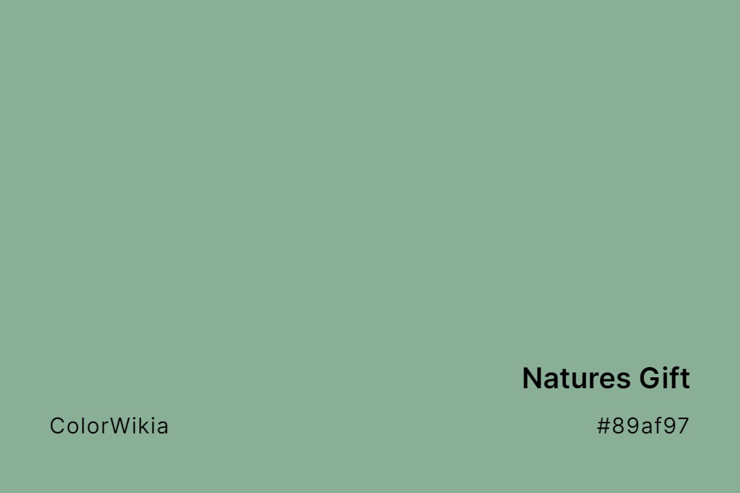 natures gift color 89af97