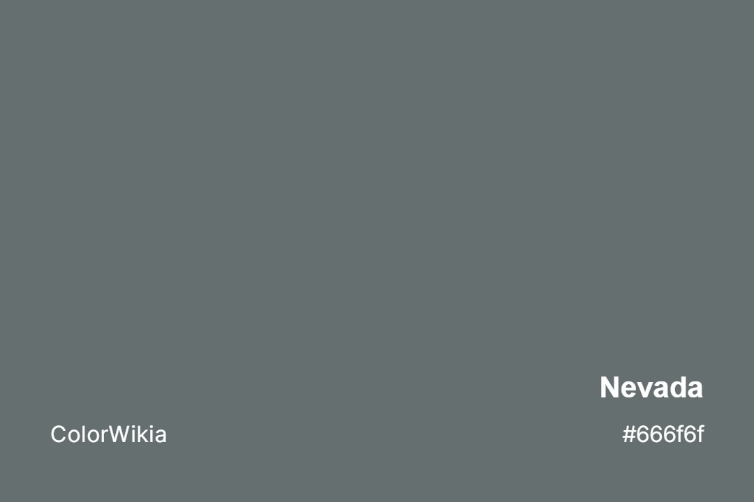 nevada color 666f6f