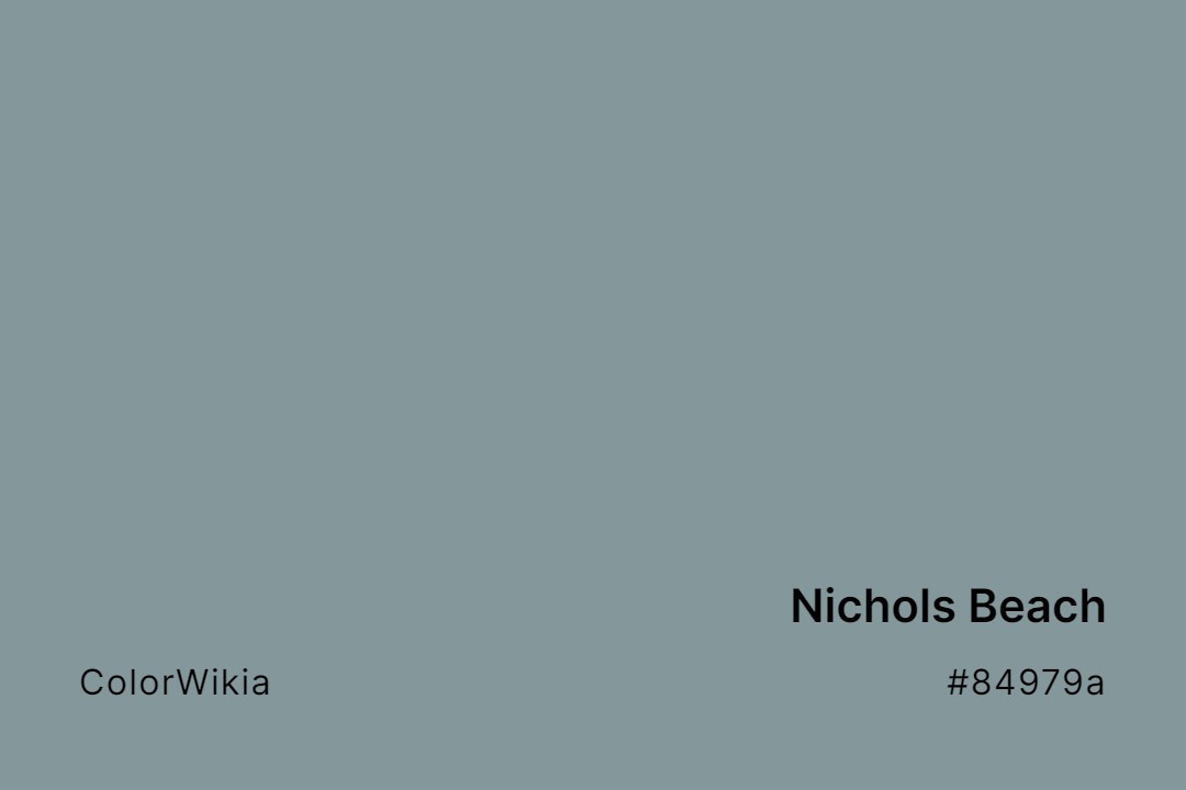 nichols beach color 84979a