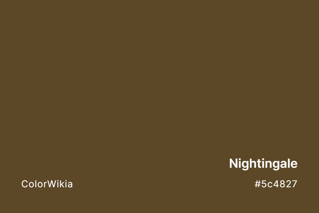 Nightingale Color – #5c4827: Codes and Complete Breakdown