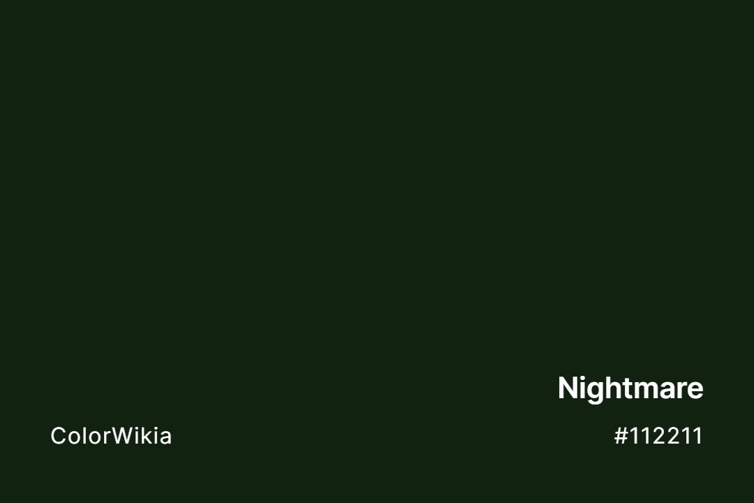 Nightmare Color – #112211: Codes and Complete Breakdown