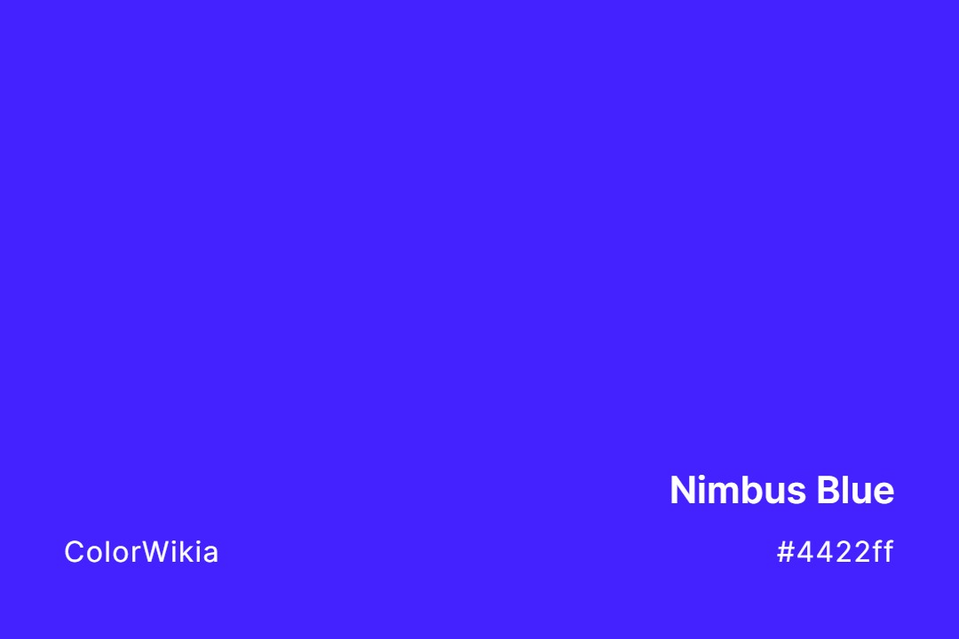 Nimbus Blue Color – #4422ff: Codes and Complete Breakdown