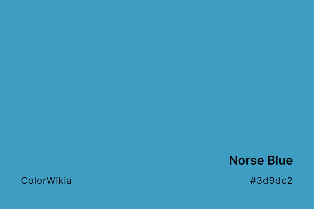Norse Blue Color – #3d9dc2: Codes and Complete Breakdown