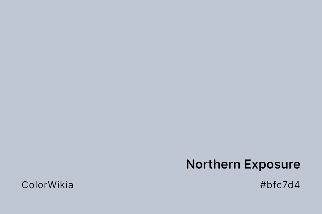 northern exposure color bfc7d4