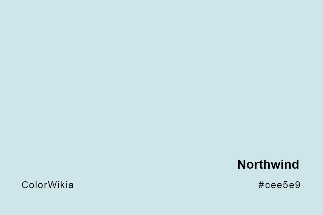 Northwind Color – #cee5e9: Codes and Complete Breakdown