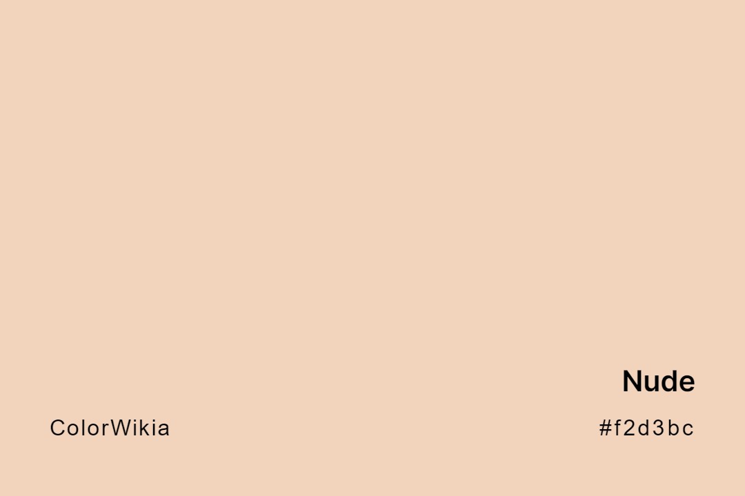 nude color f2d3bc