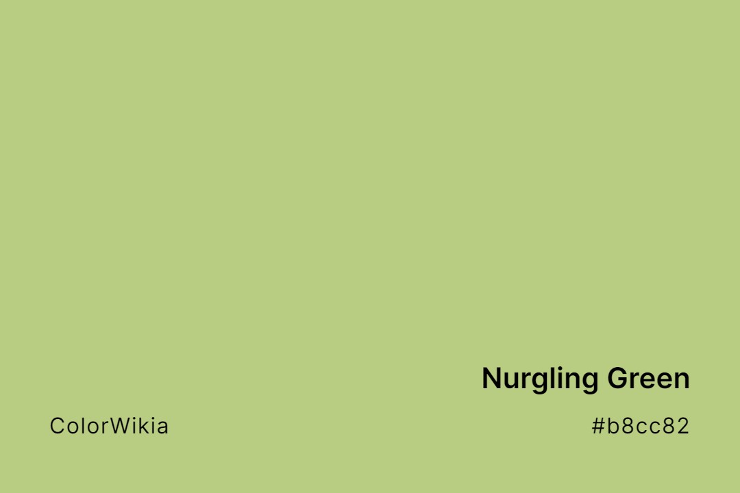 Nurgling Green Color – #b8cc82: Codes and Complete Breakdown