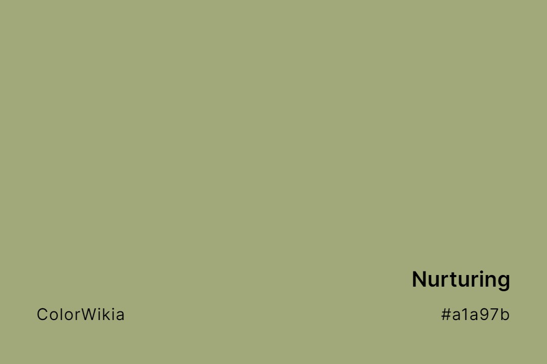 Nurturing Color – #a1a97b: Codes and Complete Breakdown