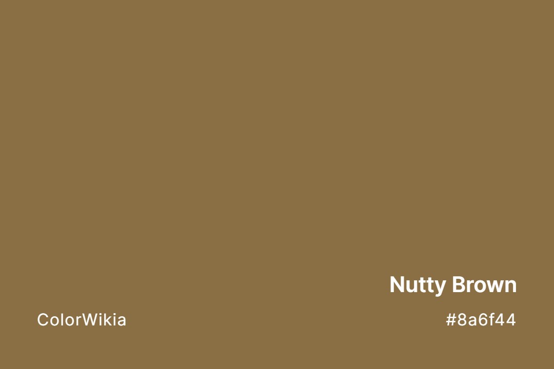 Nutty Brown Color – #8a6f44: Codes and Complete Breakdown