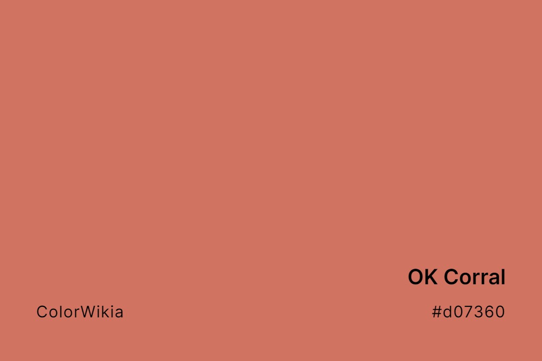 OK Corral Color – #d07360: Codes and Complete Breakdown