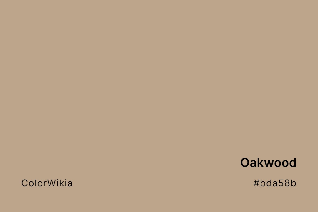 Oakwood Color – #bda58b: Codes and Complete Breakdown