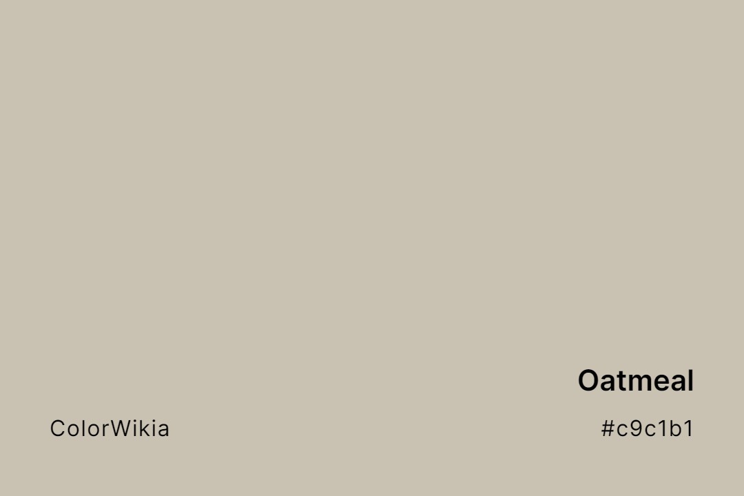 oatmeal color c9c1b1