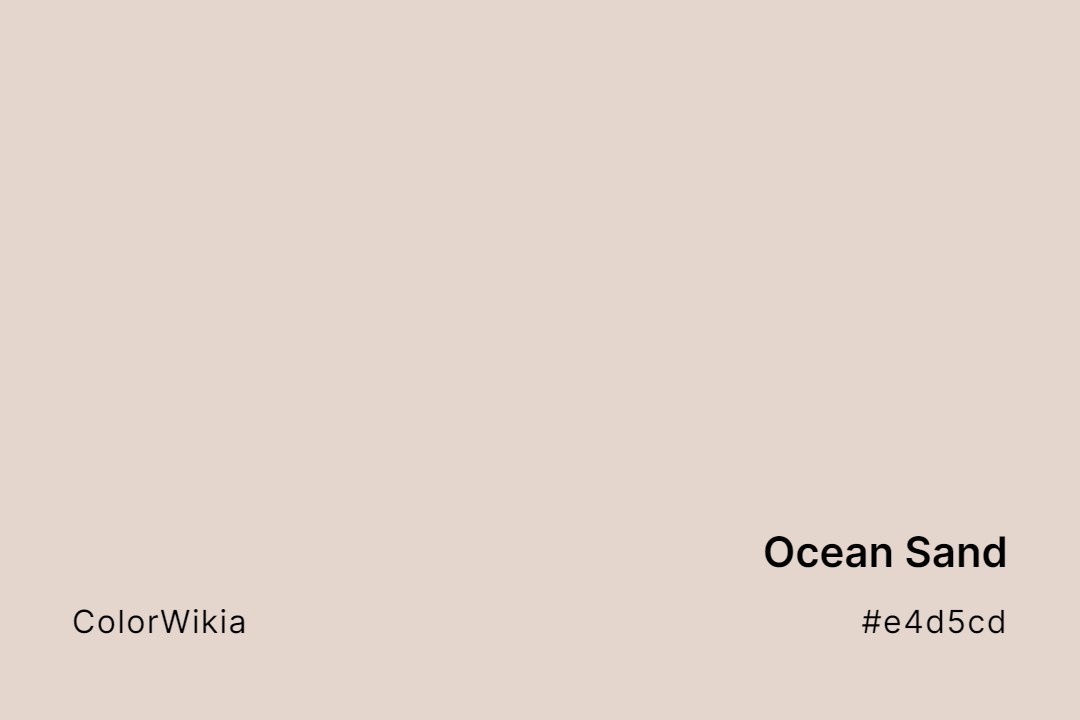 ocean sand color e4d5cd