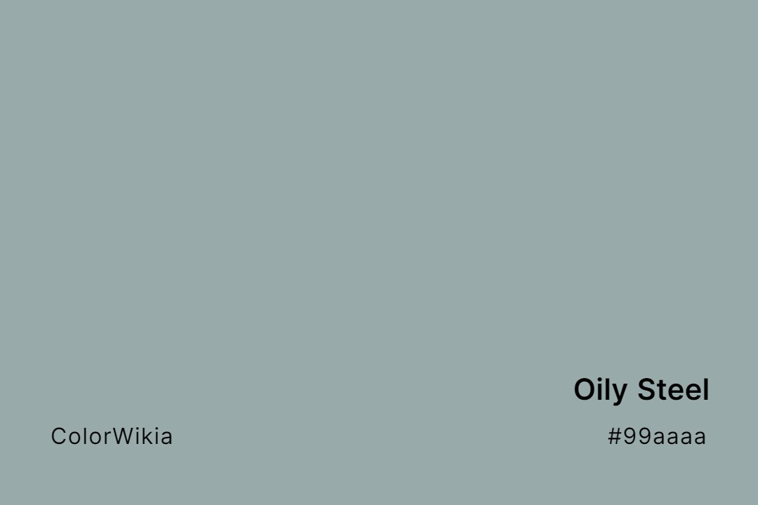 oily steel color 99aaaa